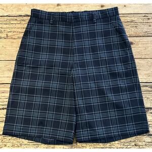 Tommy Armour Men’s Black Plaid Golf Shorts Size 30 NWOT